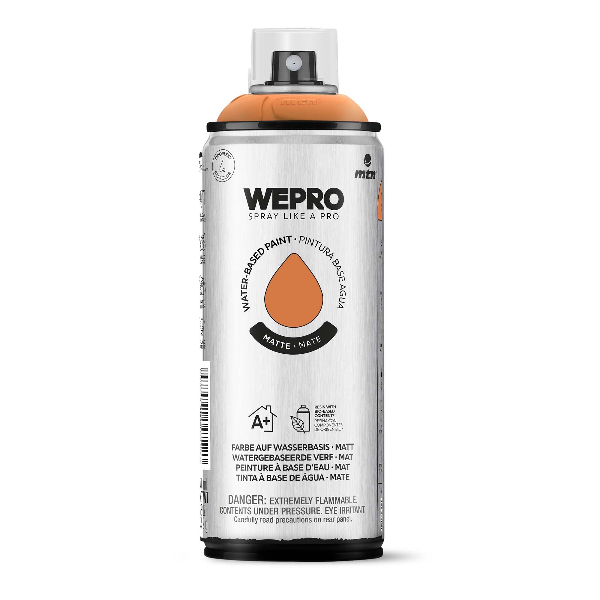 MTN WEPRO Water Based - Amsterdam Orange Matte 400ml