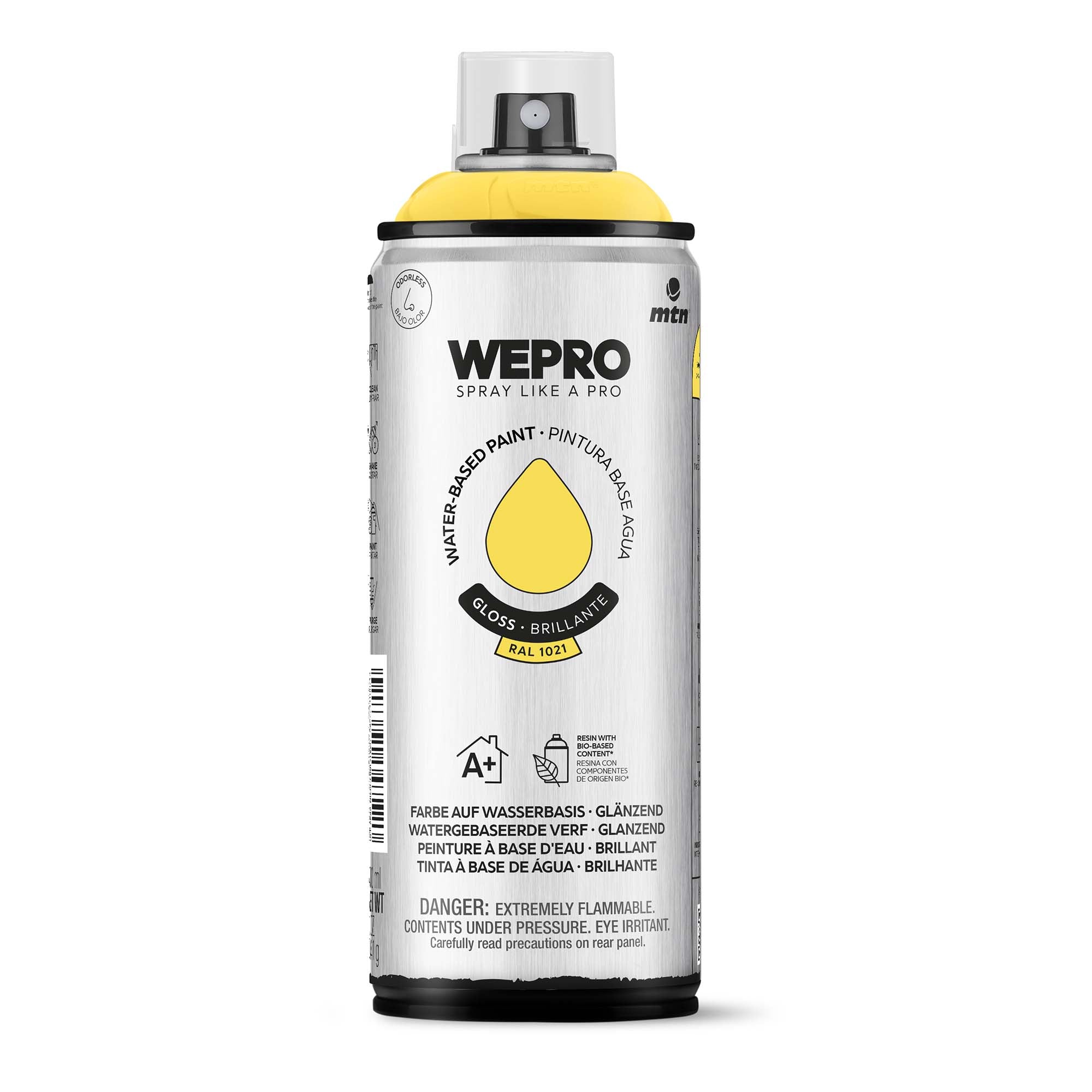 MTN WEPRO Water Based - Samba Yellow Gloss 400ml