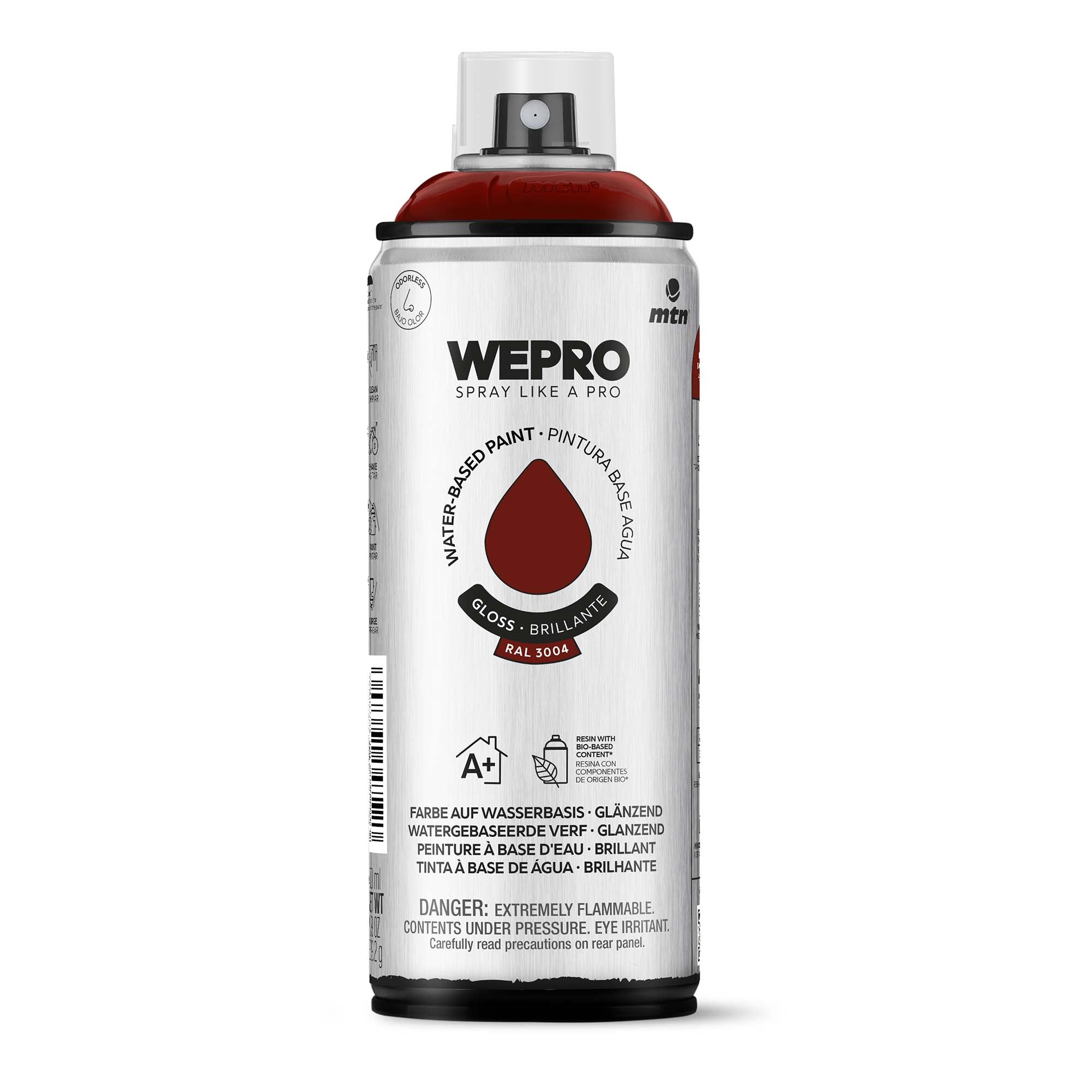 MTN WEPRO Water Based - Bacchus Red Gloss 400ml