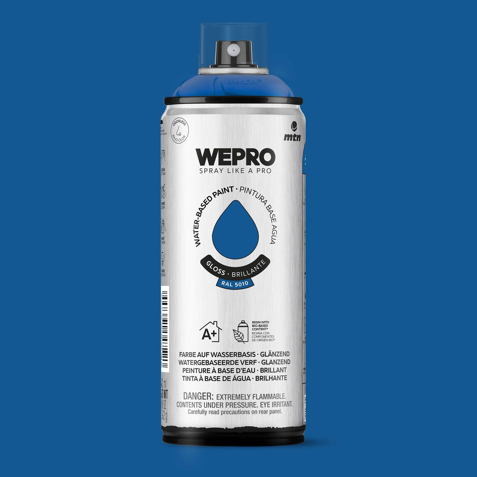 MTN WEPRO Water Based - Klein Blue Gloss 400ml