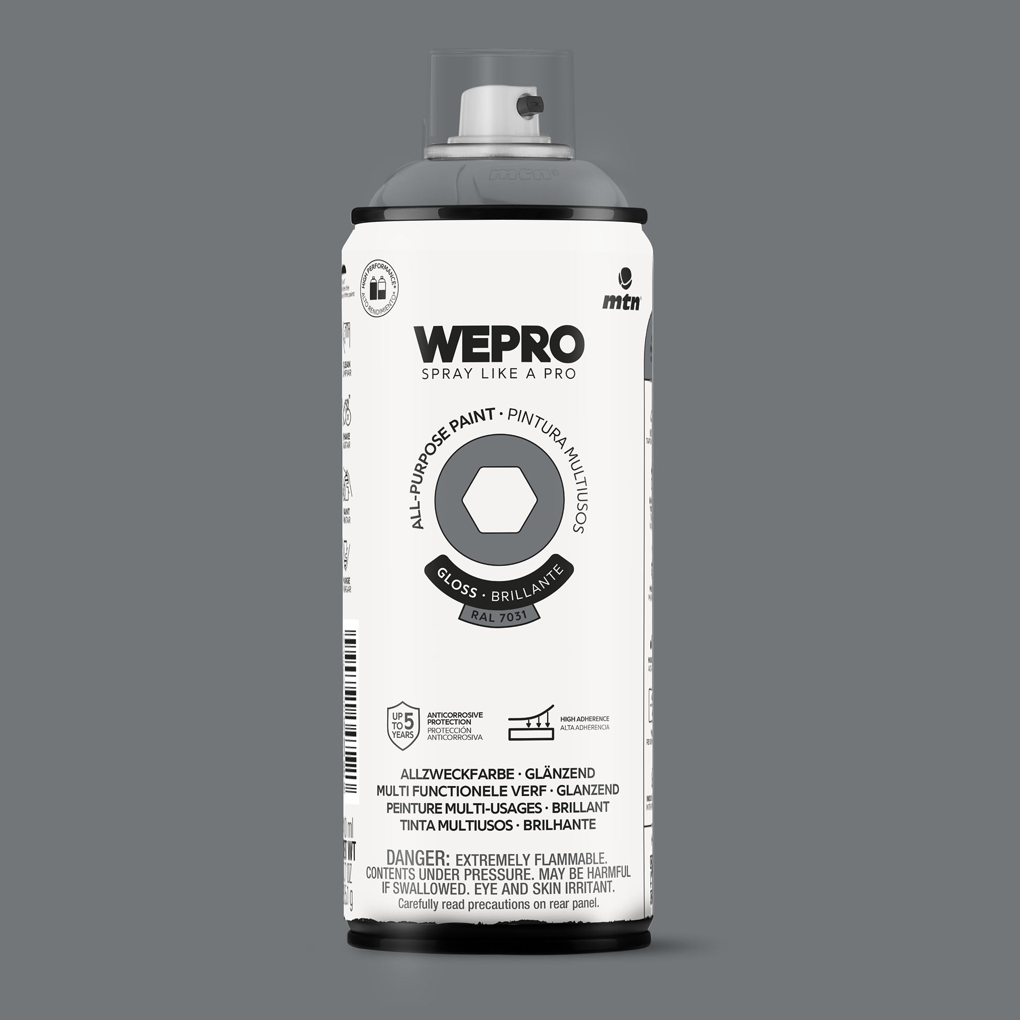 MTN WEPRO All-purpose - Manchester Grey Gloss 400ml