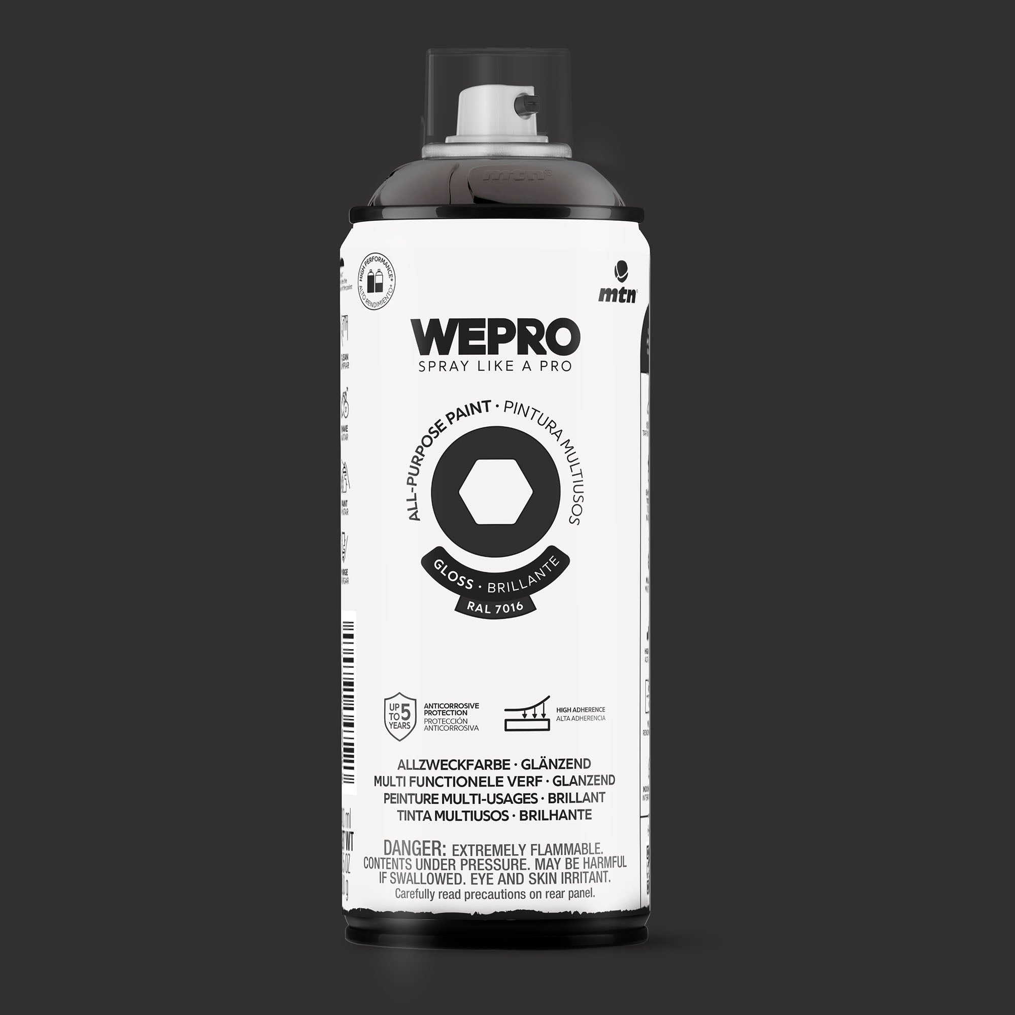 MTN WEPRO All-purpose - Apolo Grey Gloss 400ml