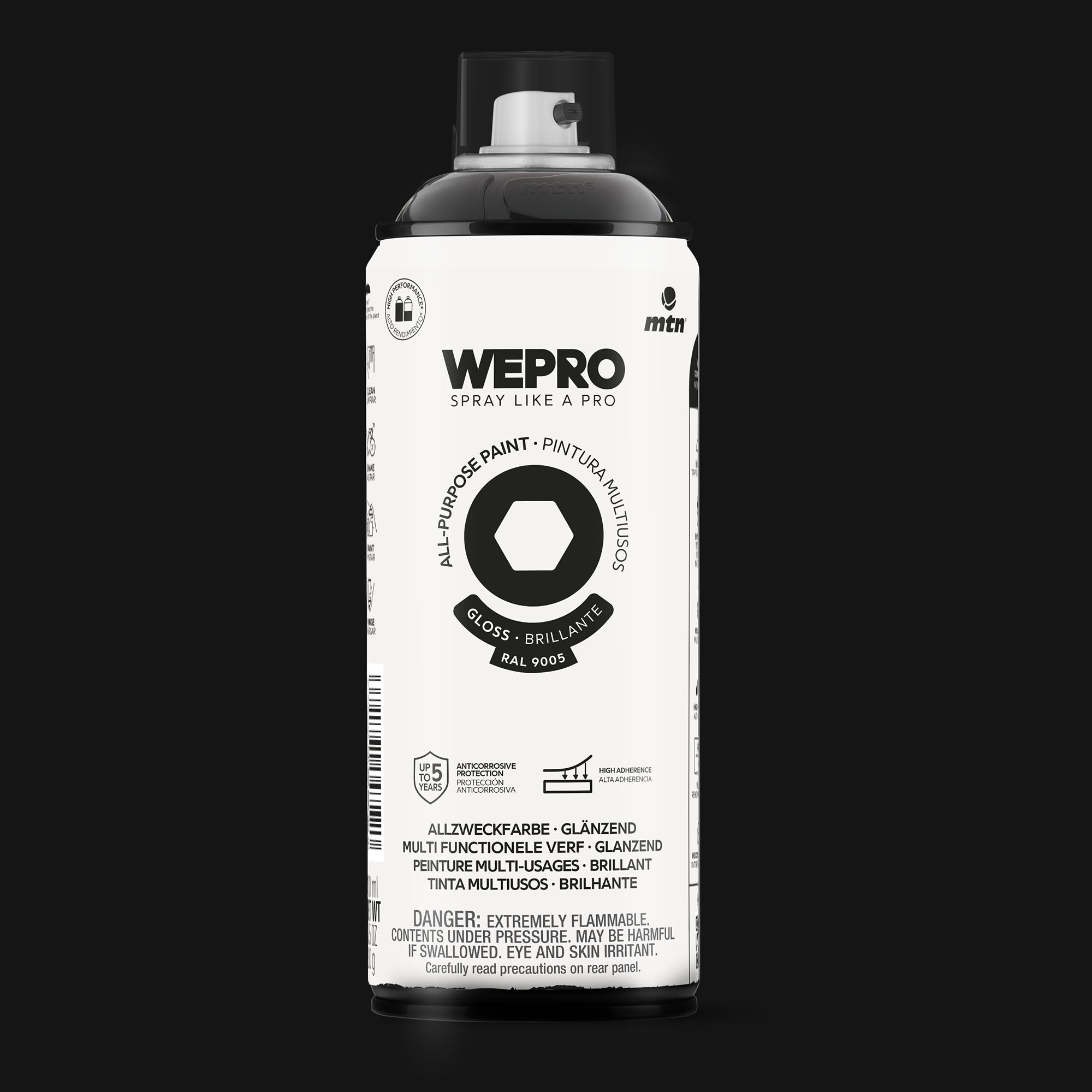 MTN WEPRO All-purpose - Cosmos Black Gloss 400ml