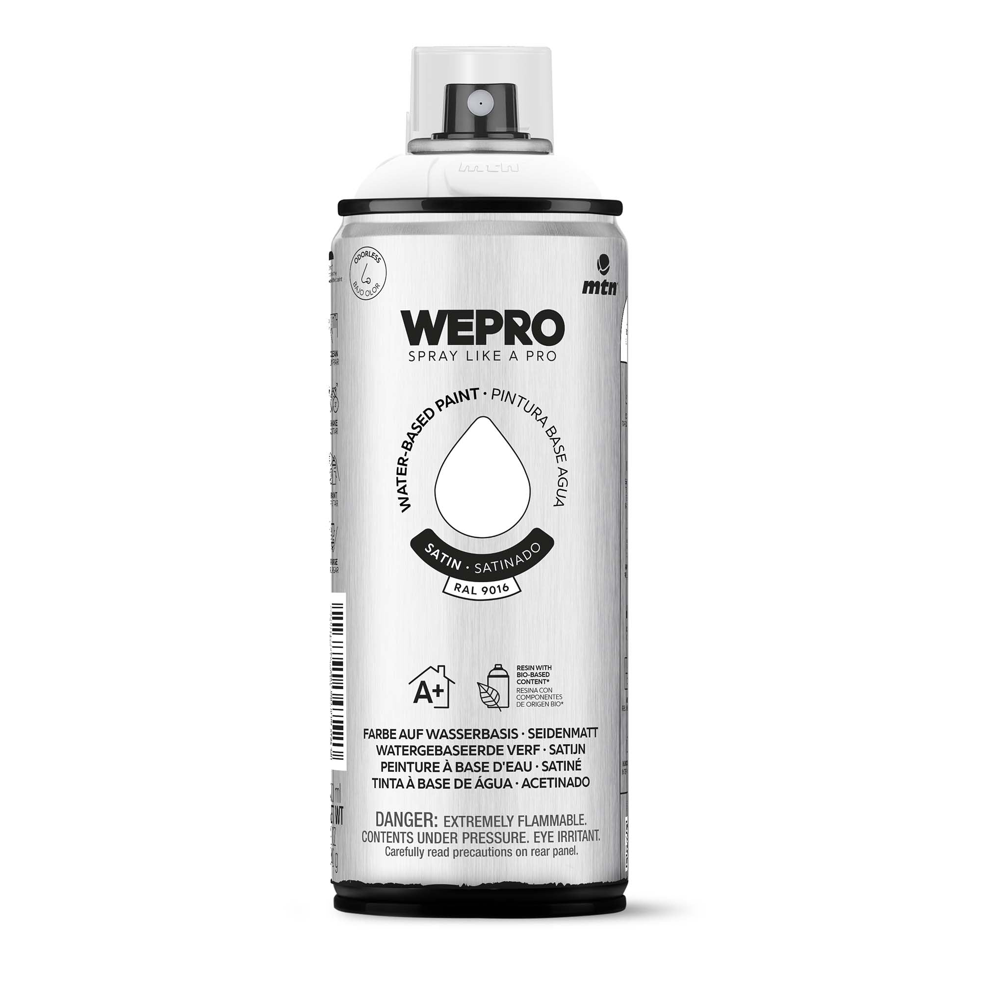 MTN WEPRO Water Based - Igloo White Satin 400ml