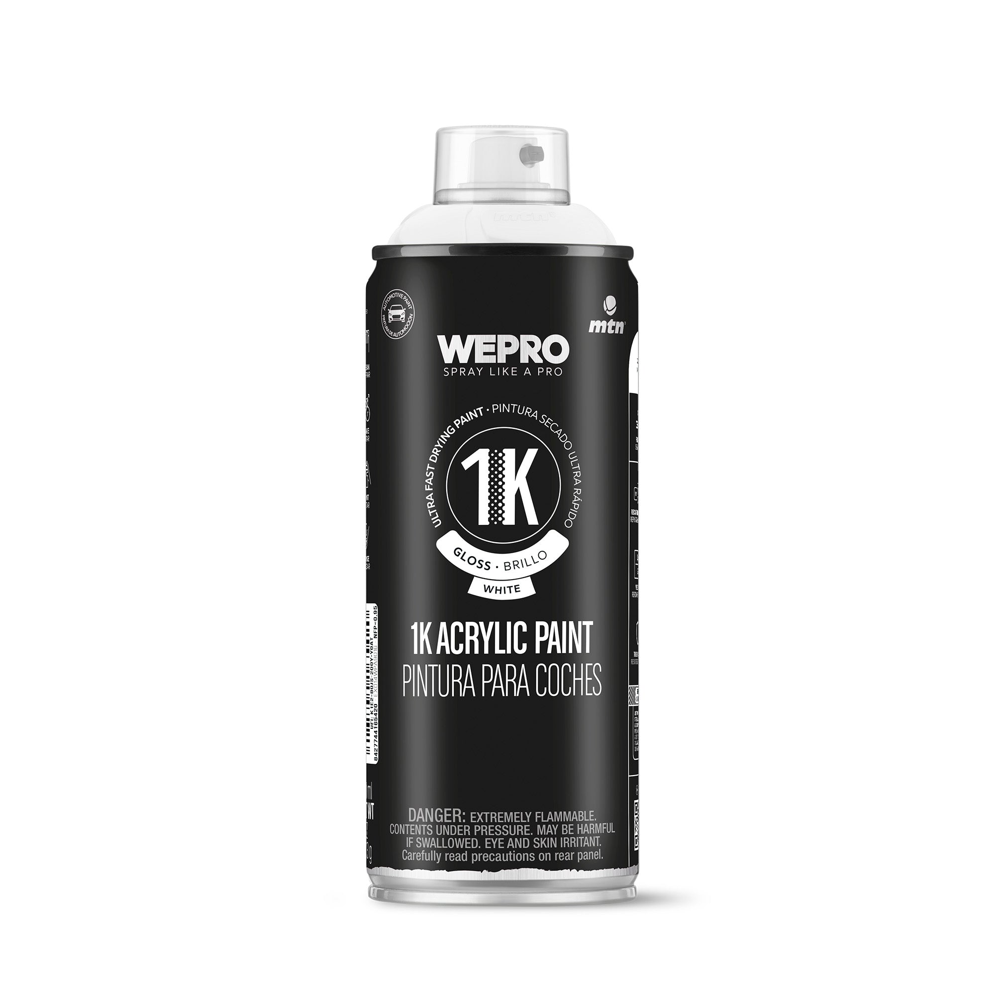MTN WEPRO 1K Acrylic Paint - White Gloss 400ml