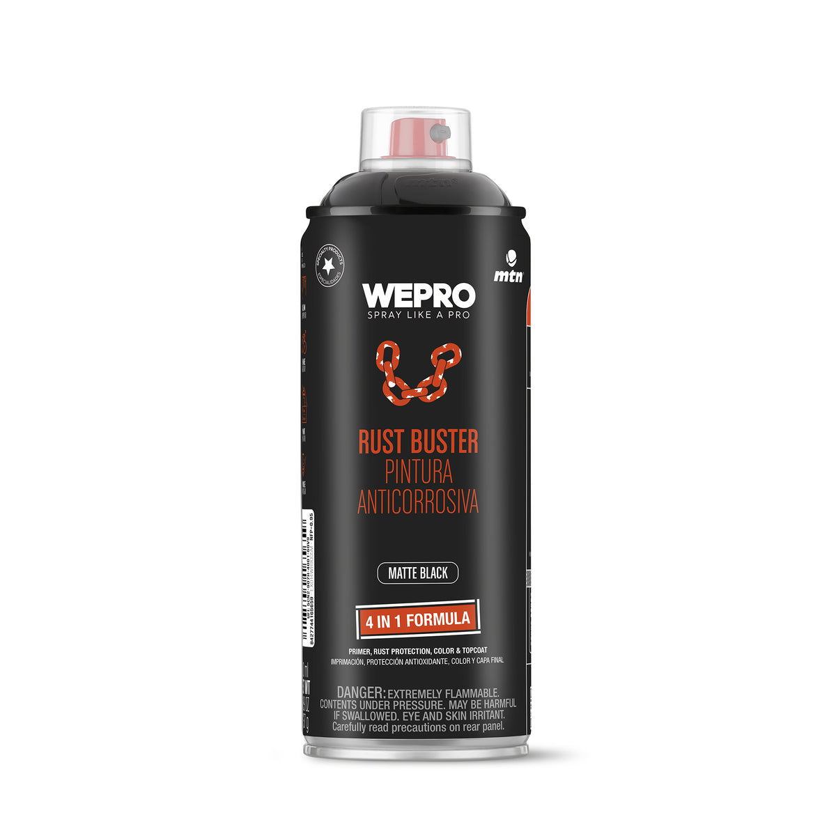 MTN WEPRO Rust Buster Matte Black 400ml