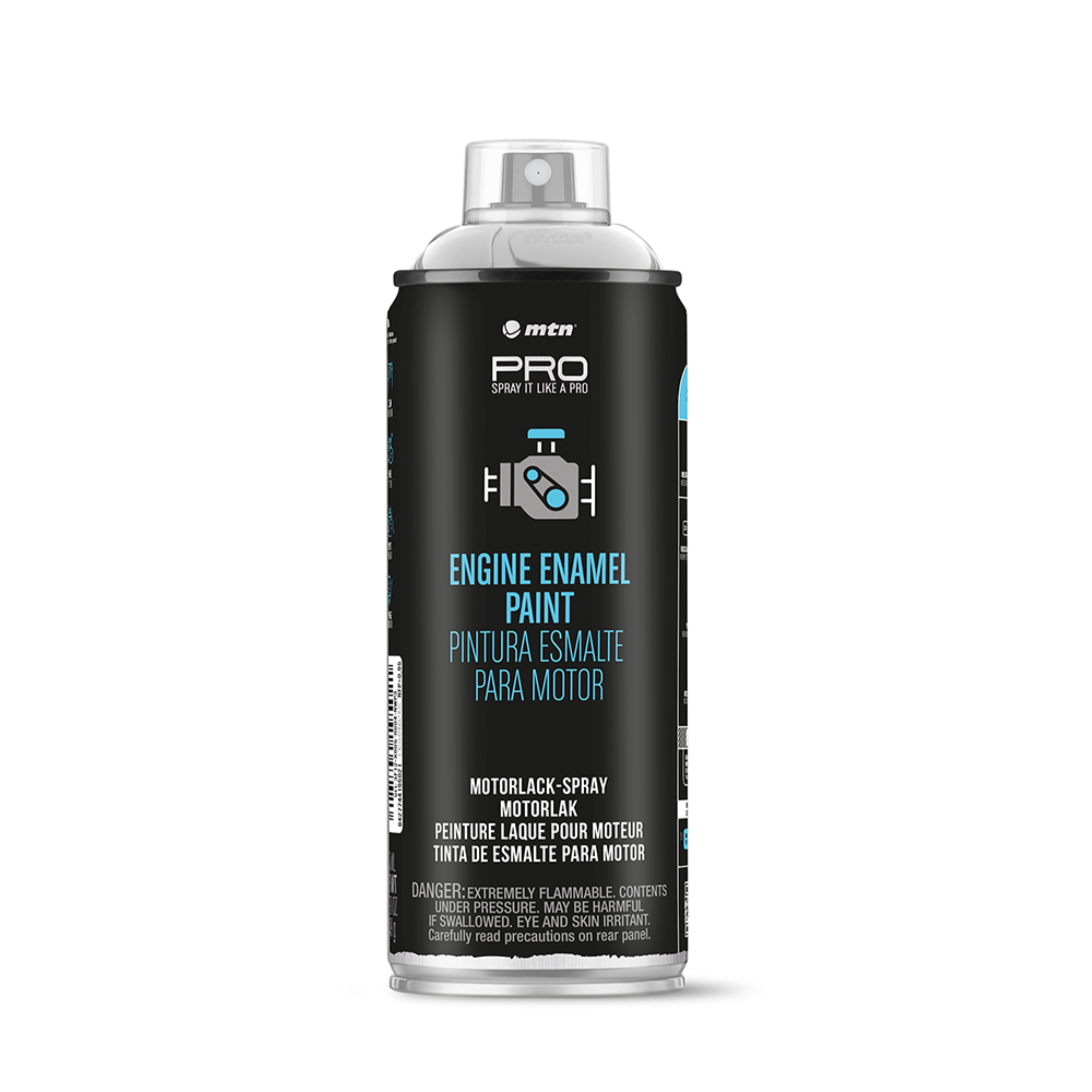 MTN PRO Engine Enamel Aluminium 400ml