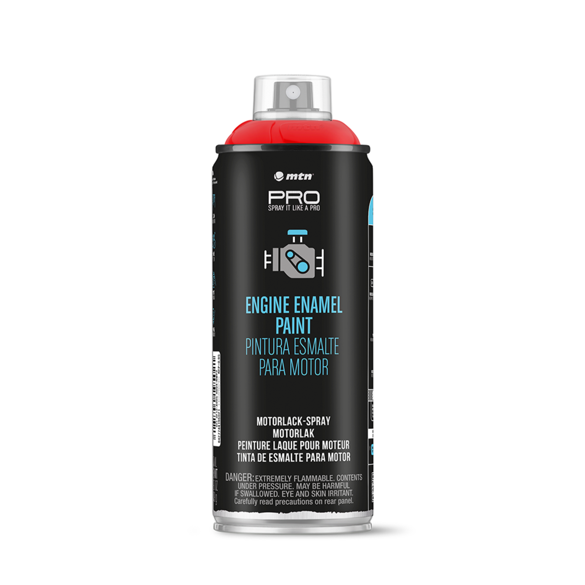 MTN PRO Engine Enamel Red 400ml
