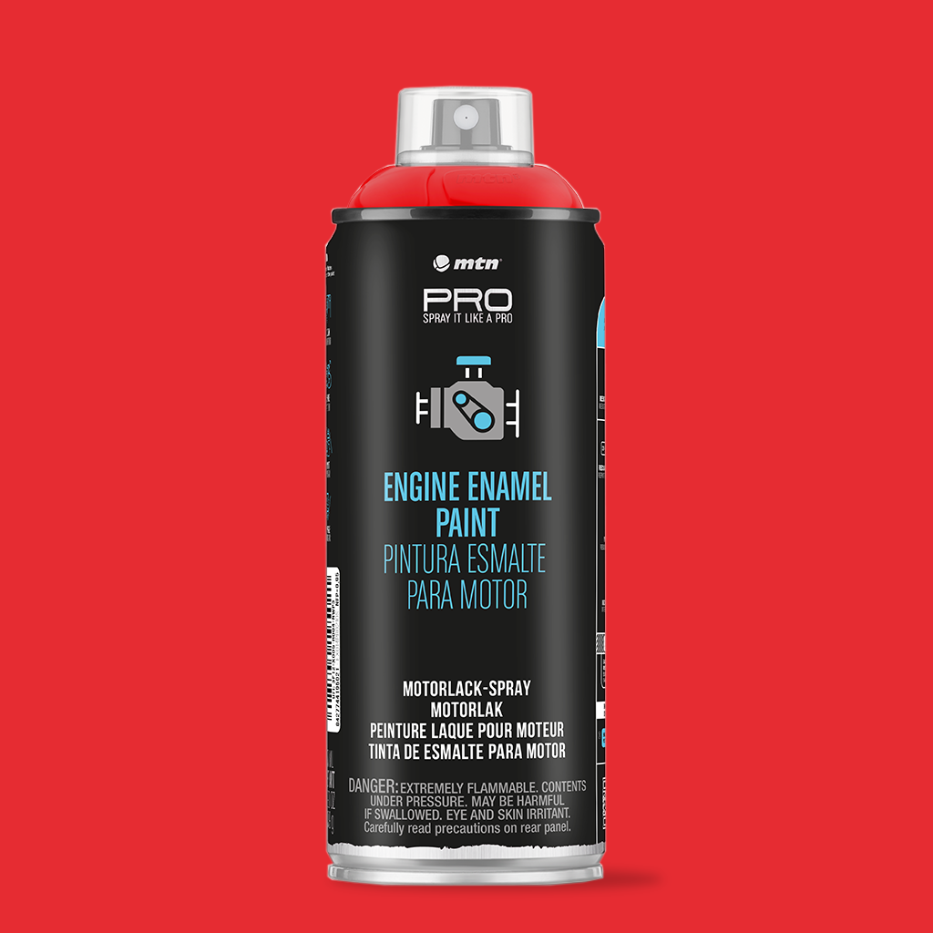 MTN PRO Engine Enamel Red 400ml