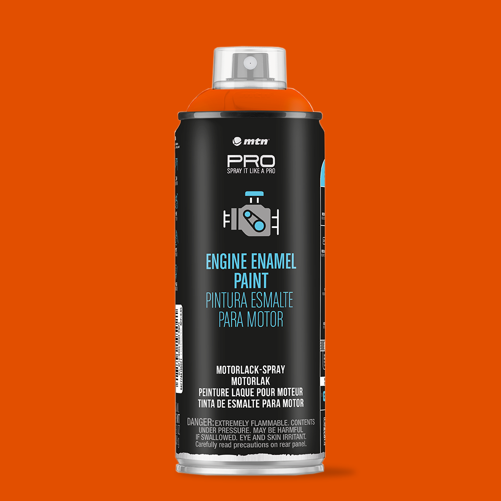 MTN PRO Engine Enamel Orange Chevy 400ml