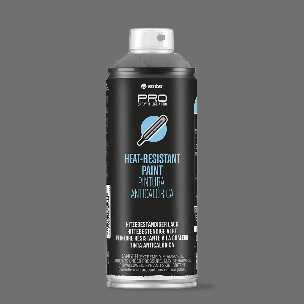 MTN PRO Spray Paint - Heat Resistant Paint 400ml - Iron