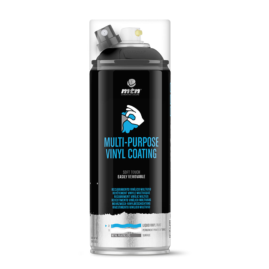 MTN PRO Spray Paint - Multipurpose Vinyl Coating 400ml - Black