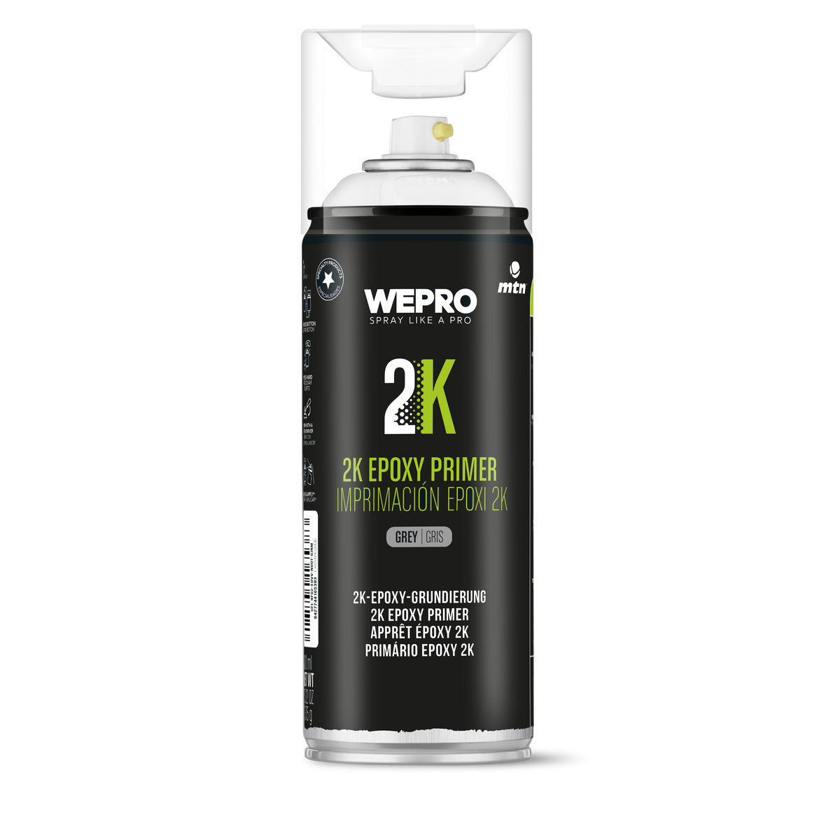 MTN WEPRO 2K Epoxy Primer Grey 400ml