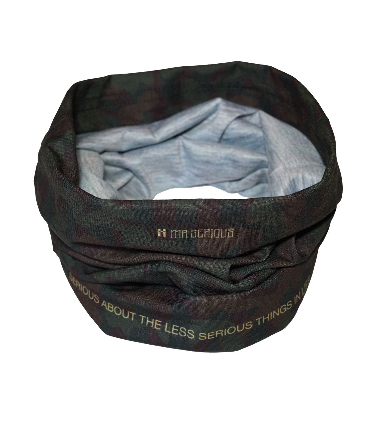 Mr. Serious Camo Tunnel Scarf