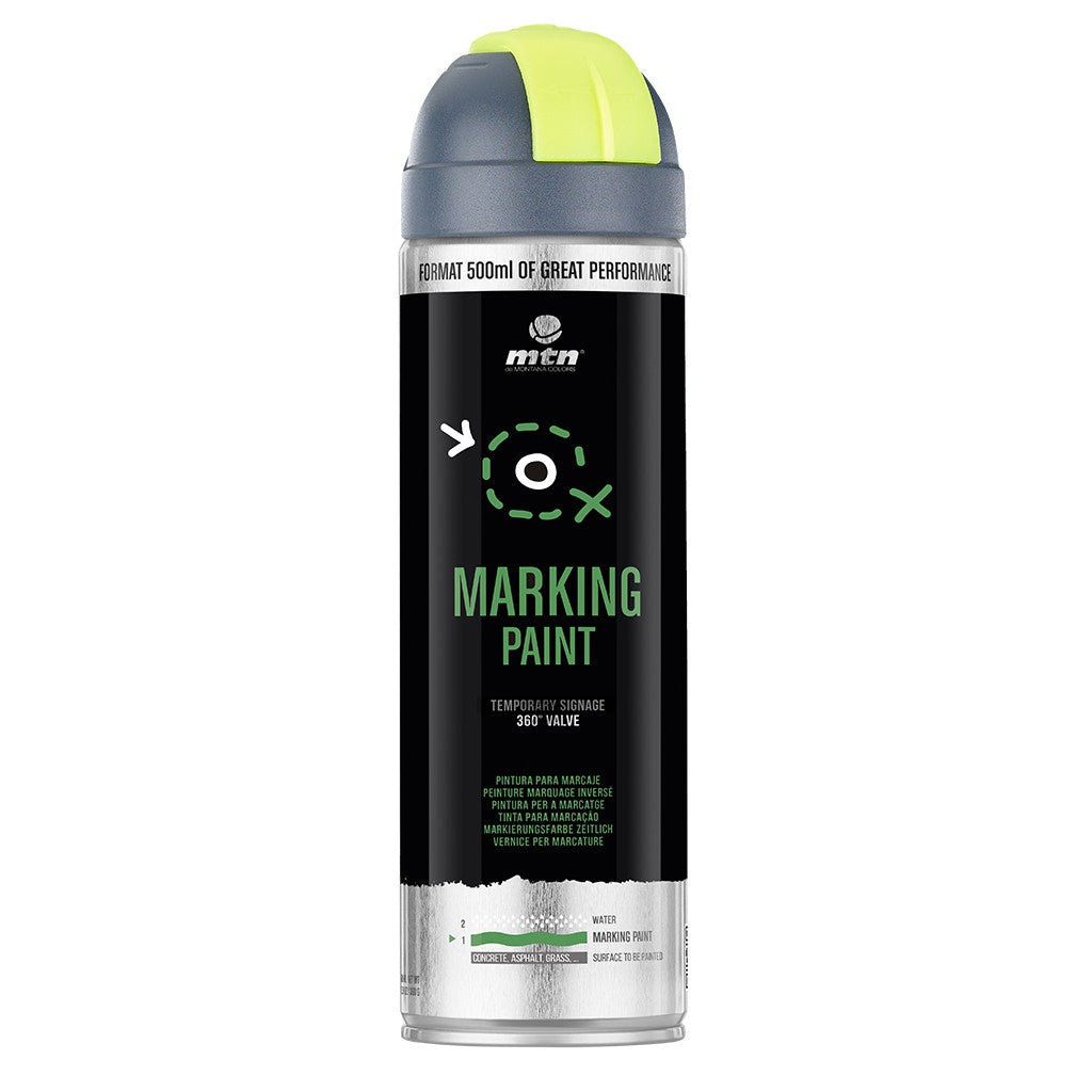 MTN PRO Spray Paint - Marking Paint 500ml - Yellow