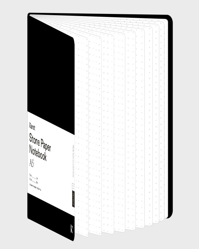 Karst A5 Softcover Notebook Black