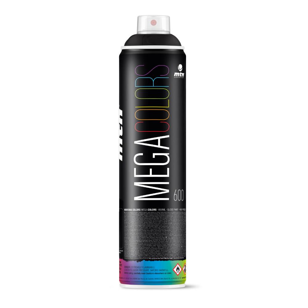 MTN Mega Spray Paint - 600ml - RV9011 - Black