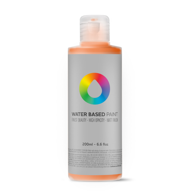 MTN Water Based Paint Refill - 200ml - RV2004 Azo Orange