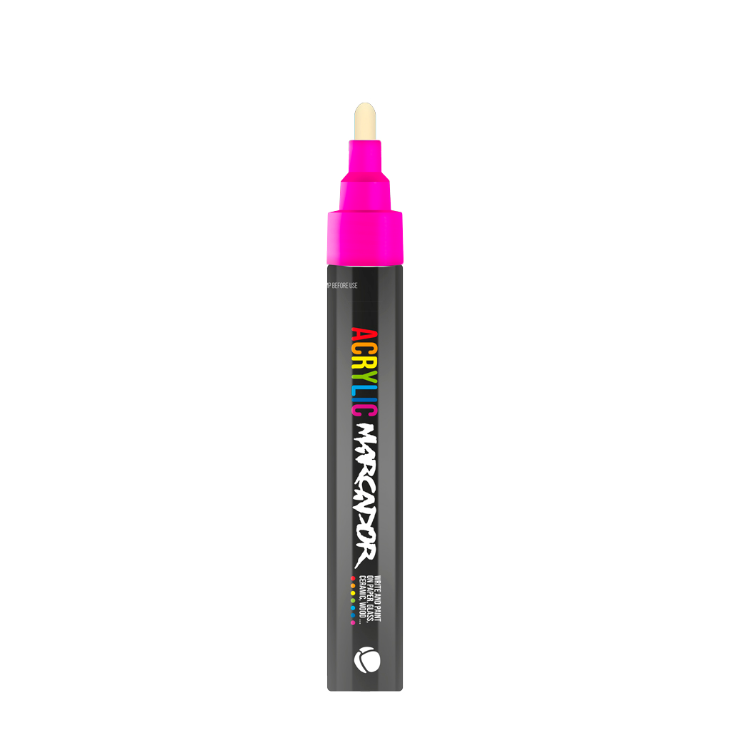 MTN Acrylic Marcador 2mm - Fluorescent Pink