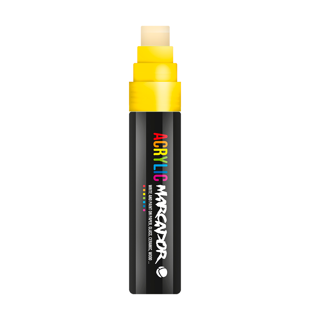 MTN Acrylic Marcador 15mm - Fluorescent Yellow