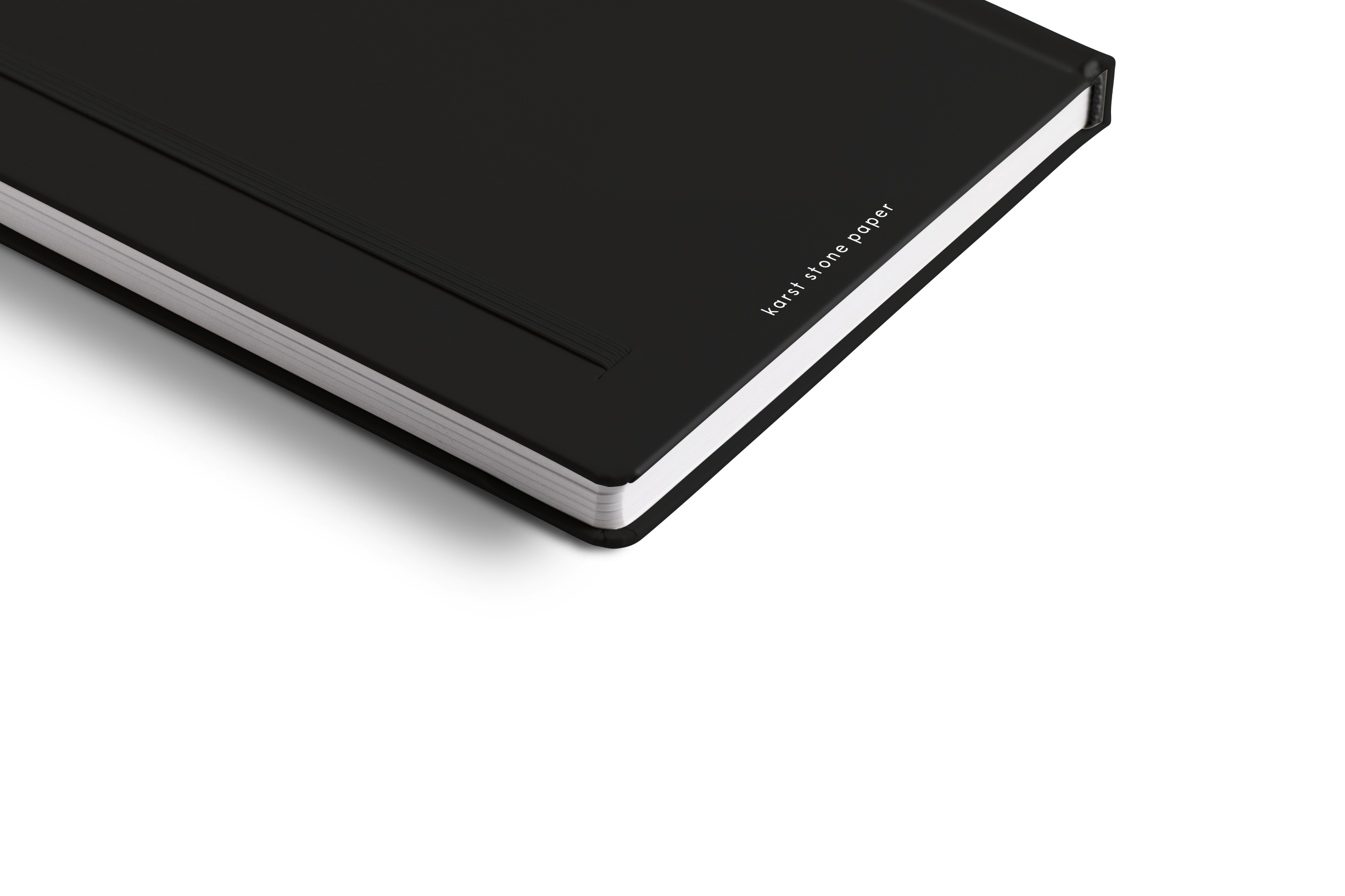 Karst A5 Hardcover Notebook Black