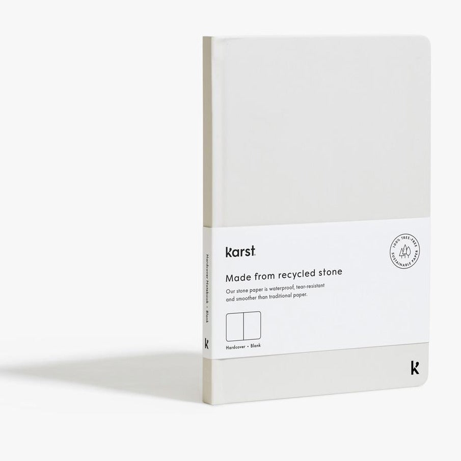 Karst A5 Hardcover Notebook Stone