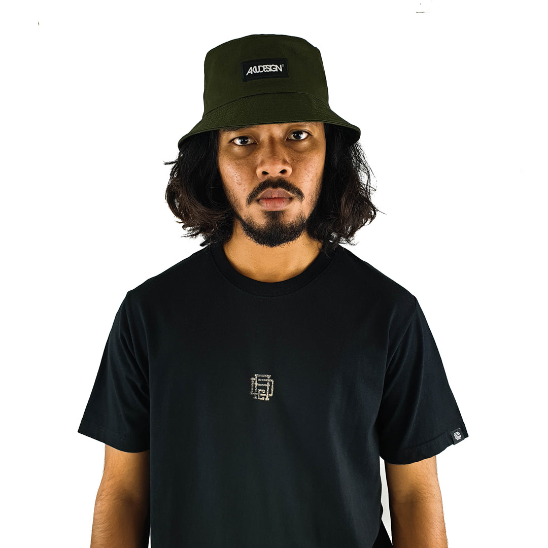 AKUDESIGN Kenna Olive Bucket Hat