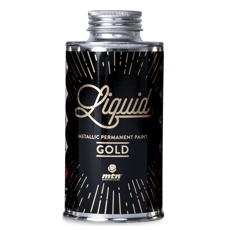 MTN Liquid 200ml - Gold Metallic Paint