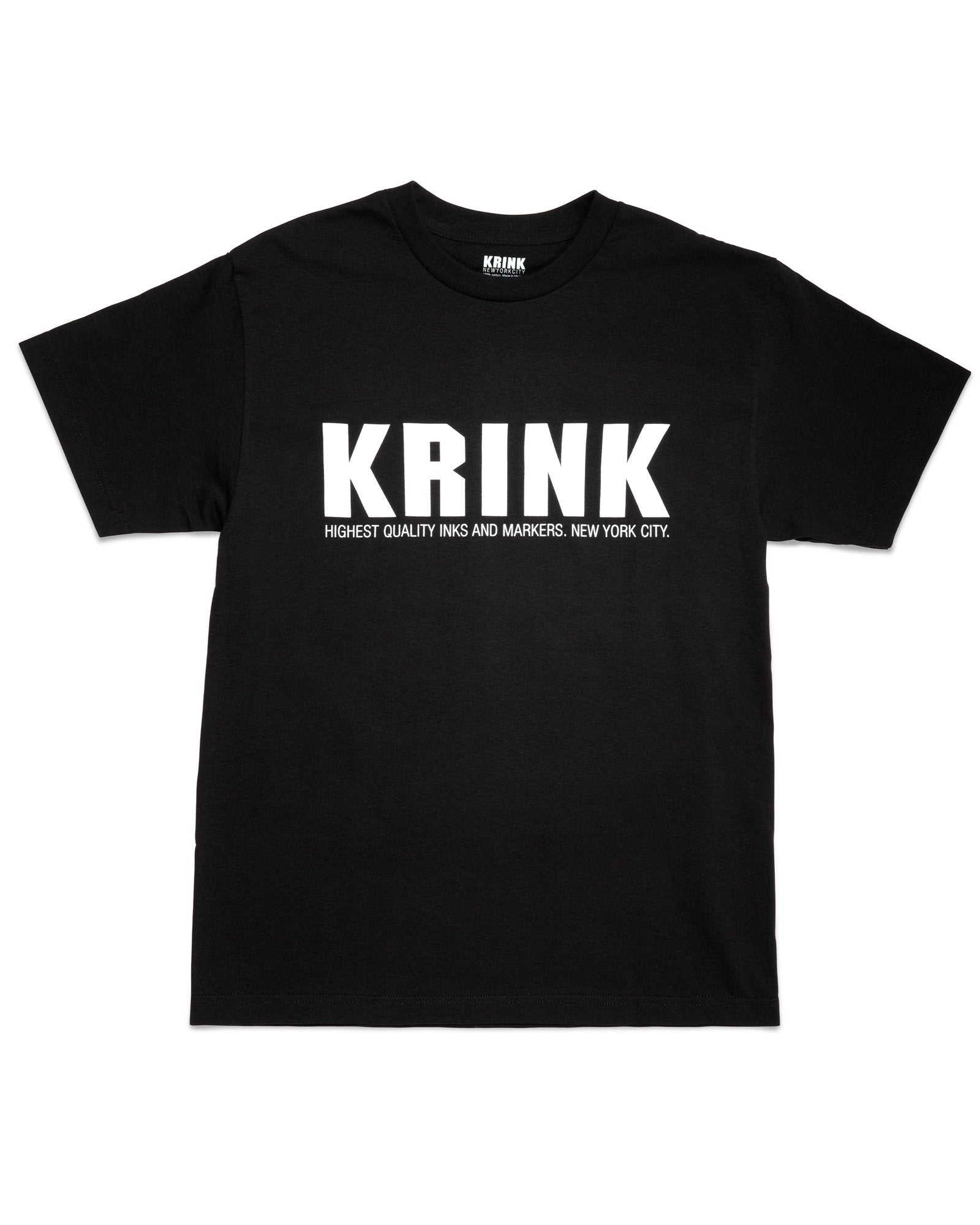 KRINK Front Logo Tee Black