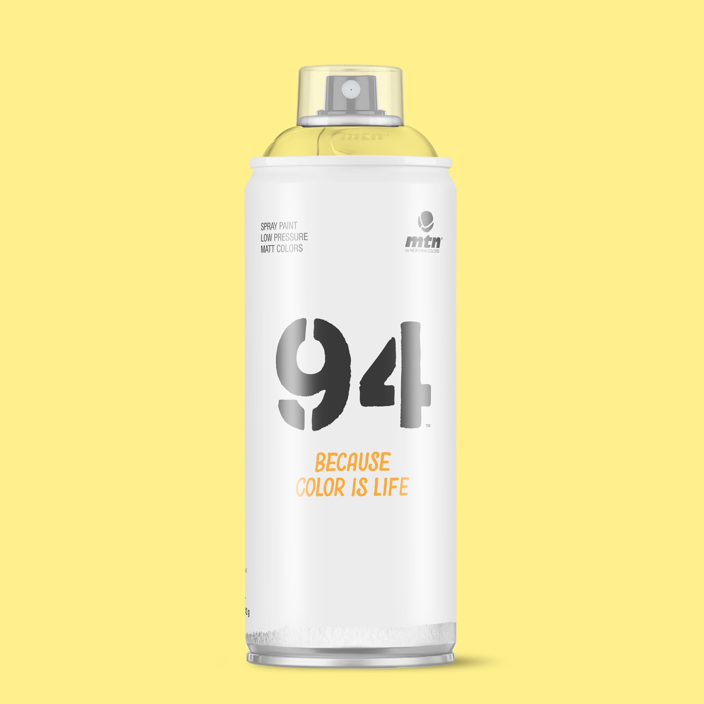 MTN 94 Spray Paint - RV20 - Party Yellow