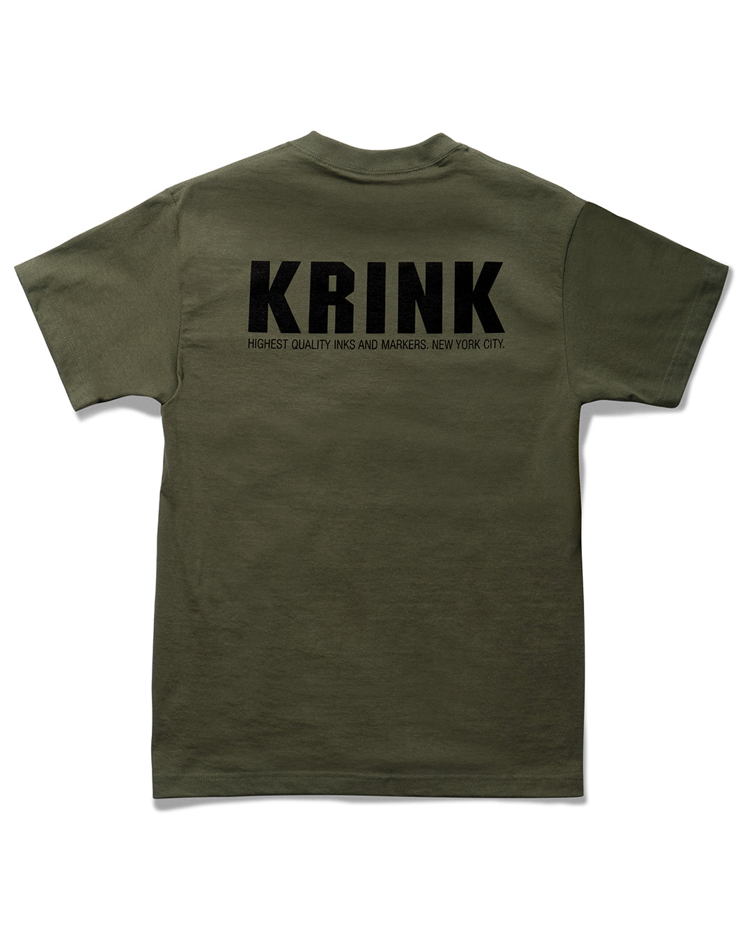 KRINK Front/Back Logo Tee Military Green