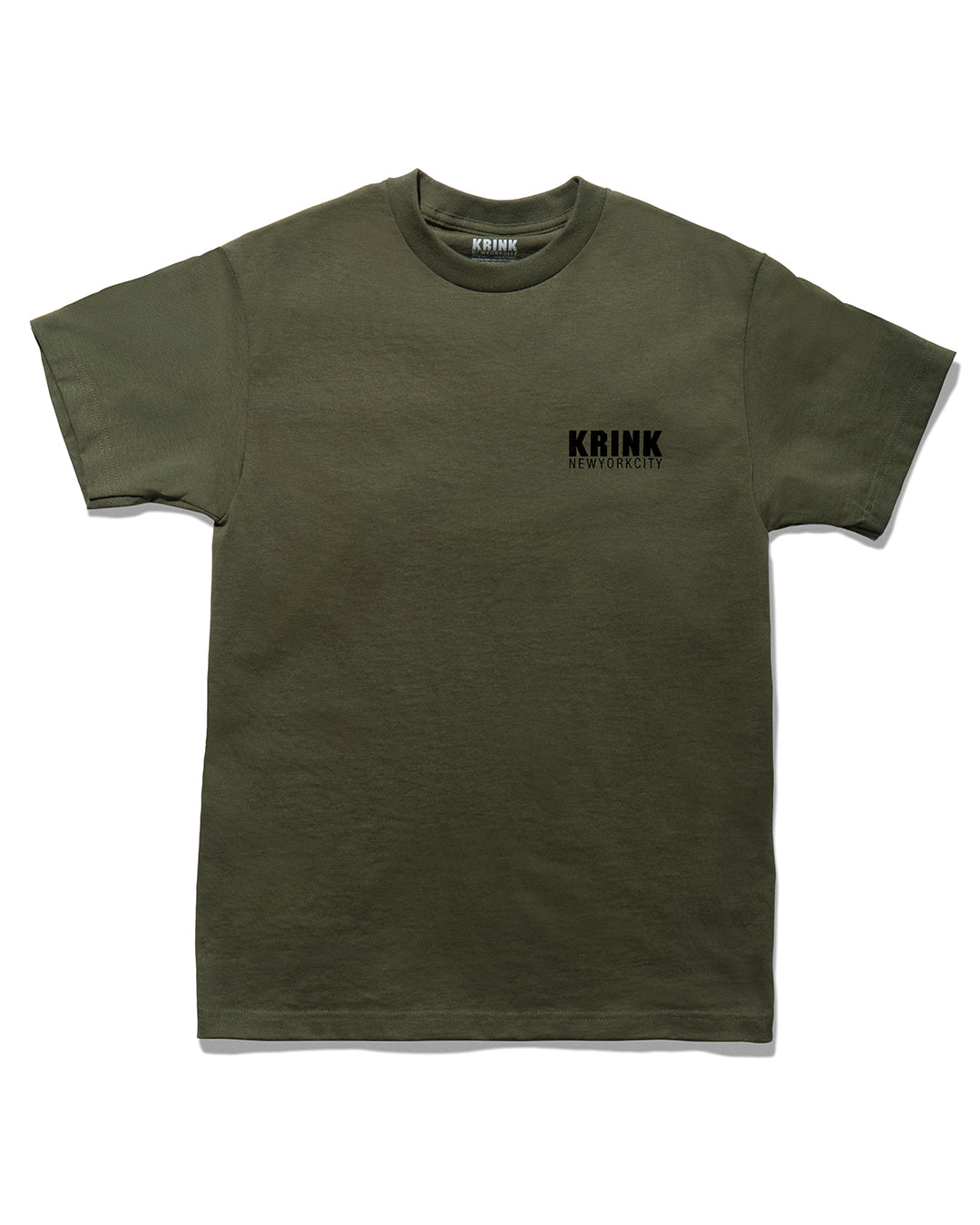 KRINK Front/Back Logo Tee Military Green