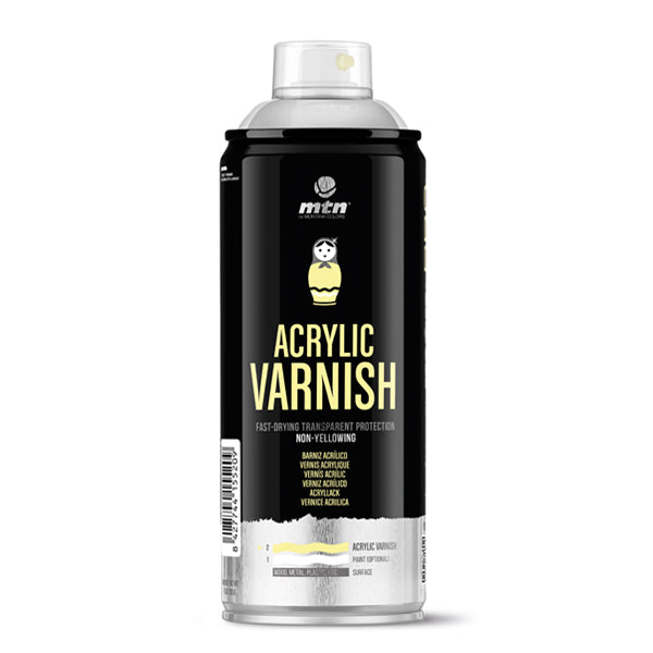 MTN PRO Spray Paint - Acrylic Varnish 400ml
