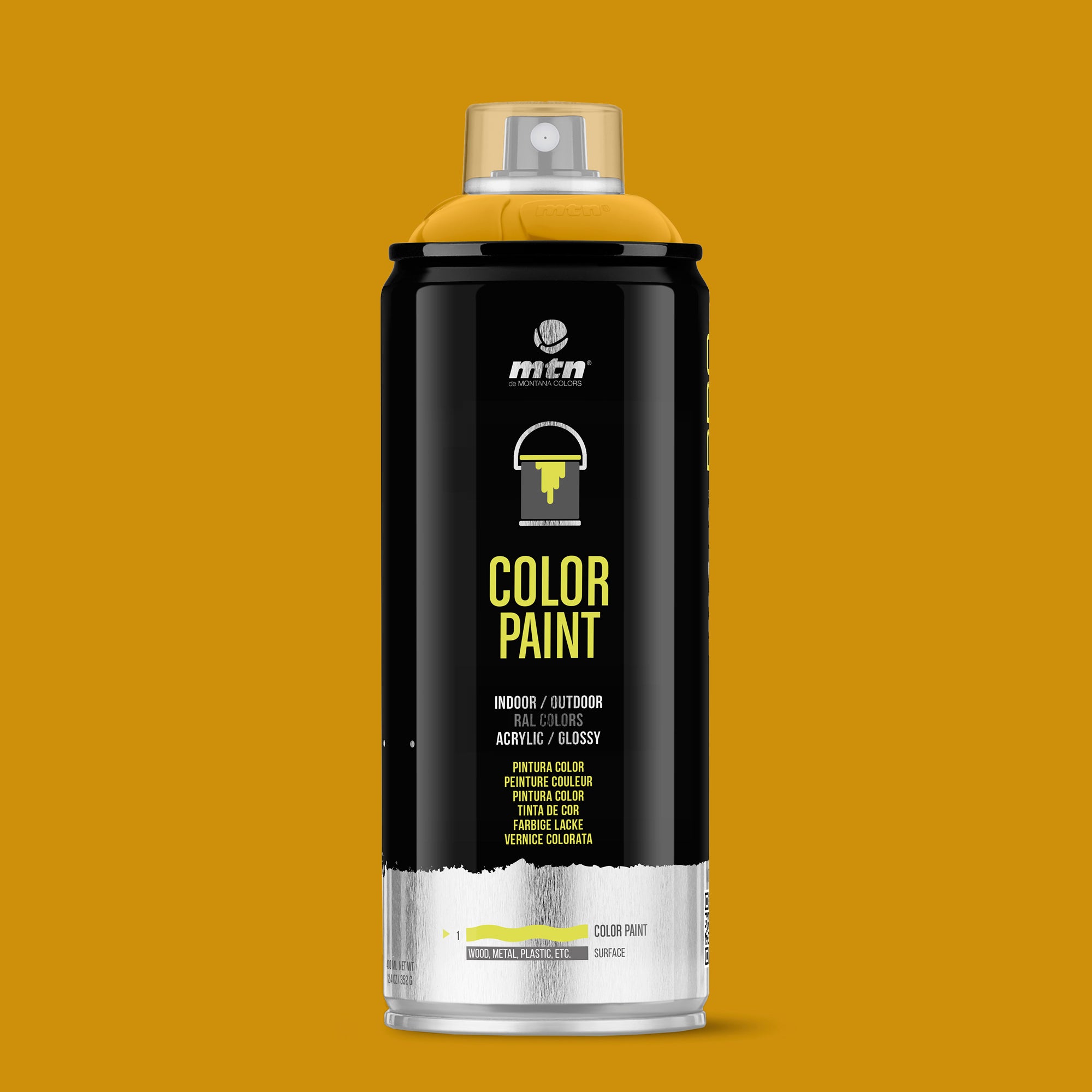 MTN PRO Spray Paint 400ml RAL 1021 - Light Yellow