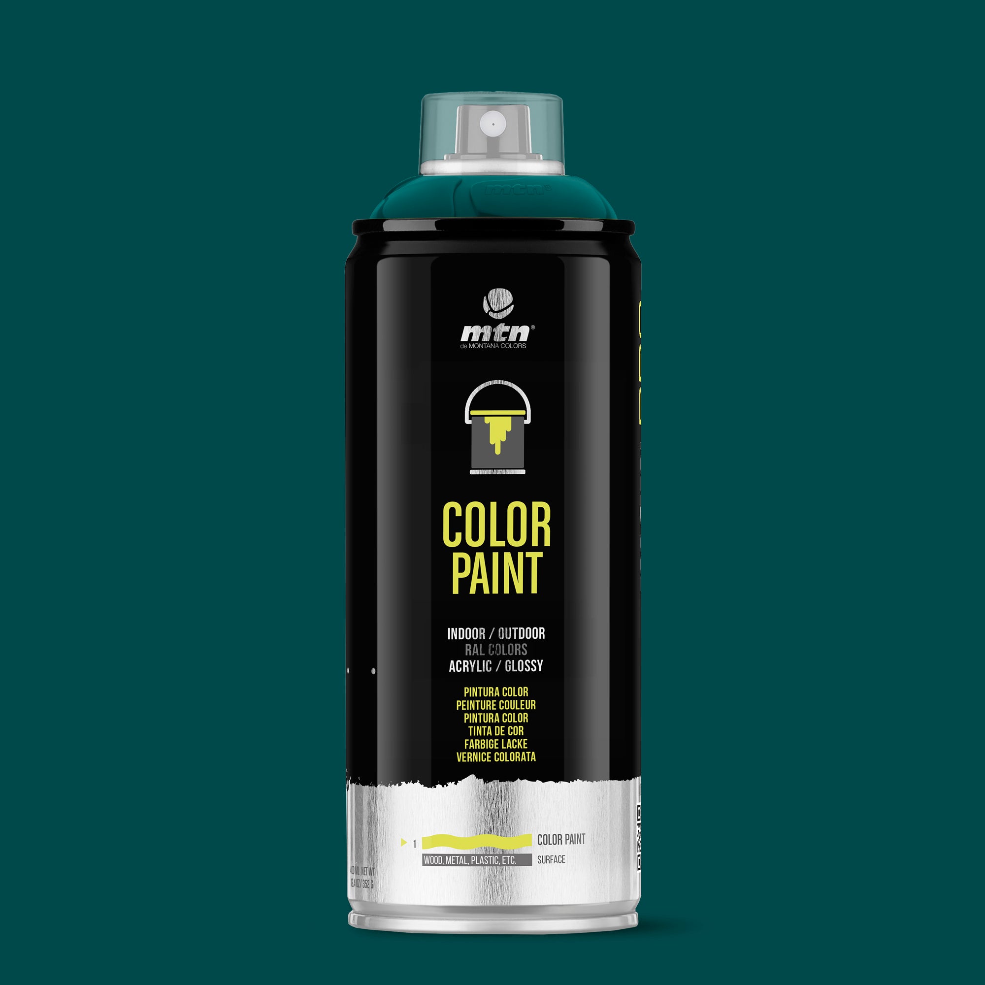 MTN PRO Spray Paint 400ml RAL 6026 - Opal Green