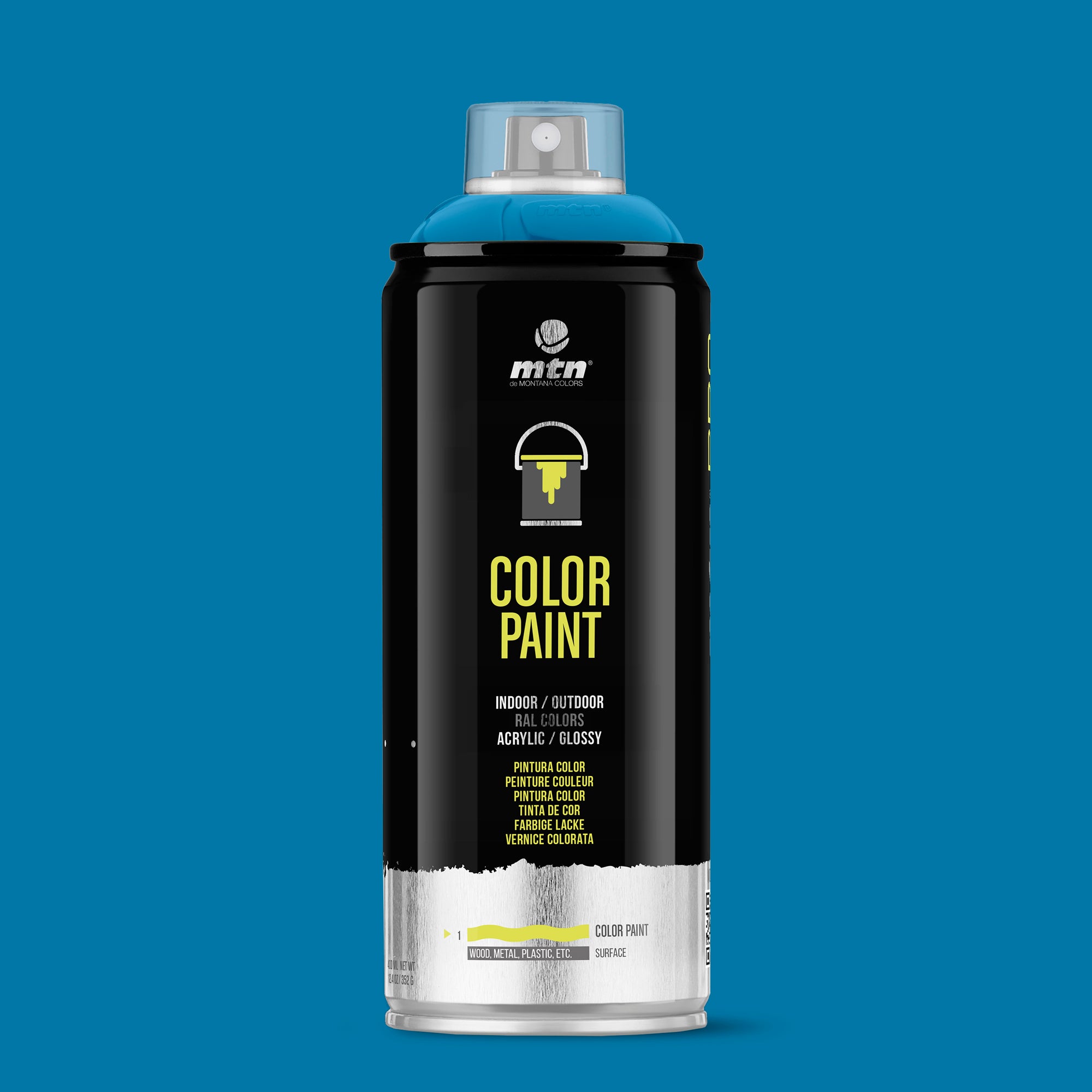 MTN PRO Spray Paint 400ml RAL 5015 - Sky Blue