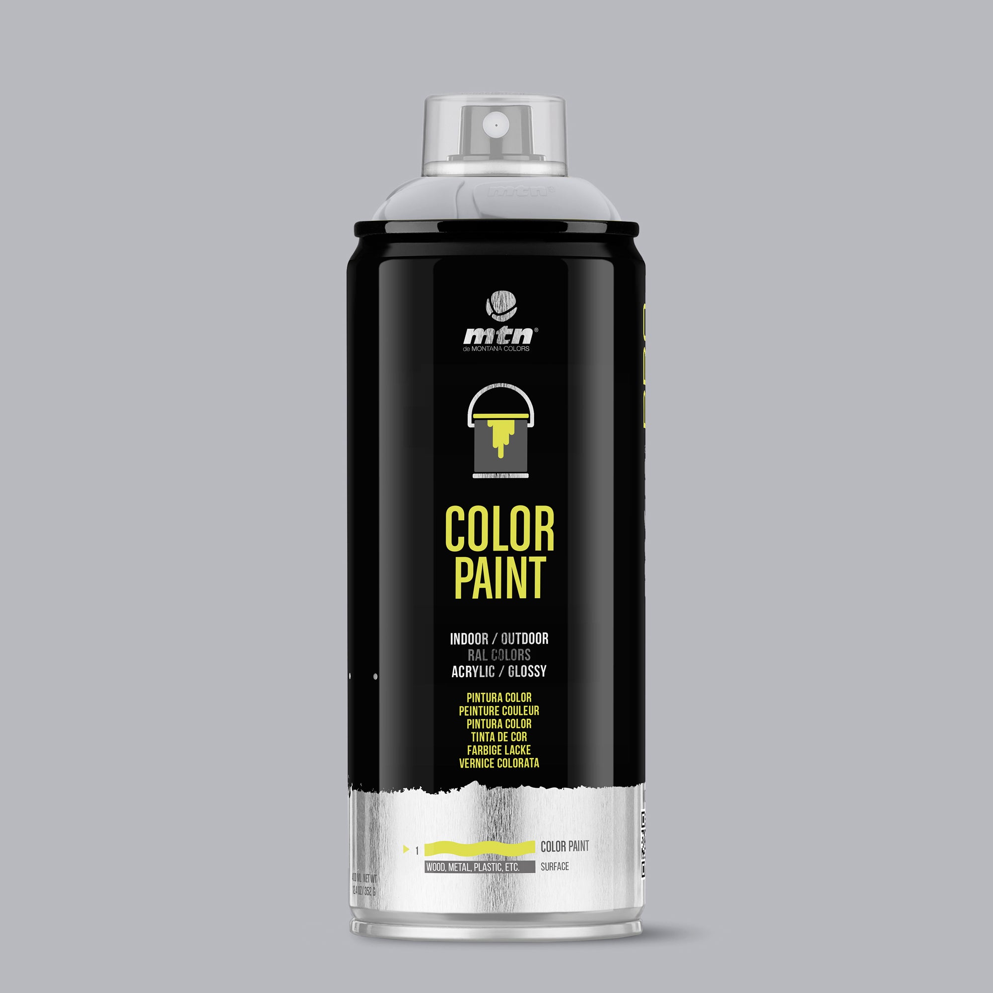 MTN PRO Spray Paint 400ml RAL7040 - Window Grey