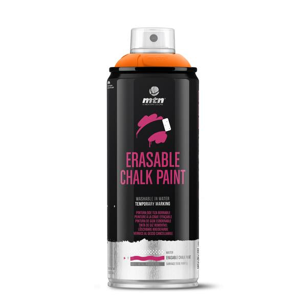 MTN PRO Spray Paint - Erasable Chalk 400ml - Orange