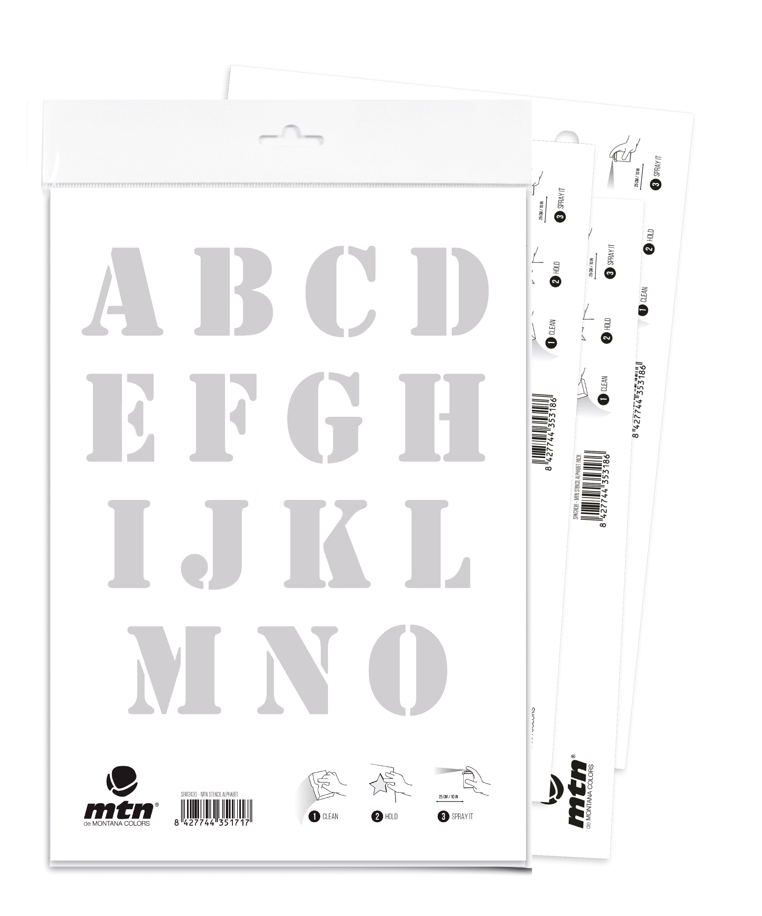 MTN Stencils - Alphabet
