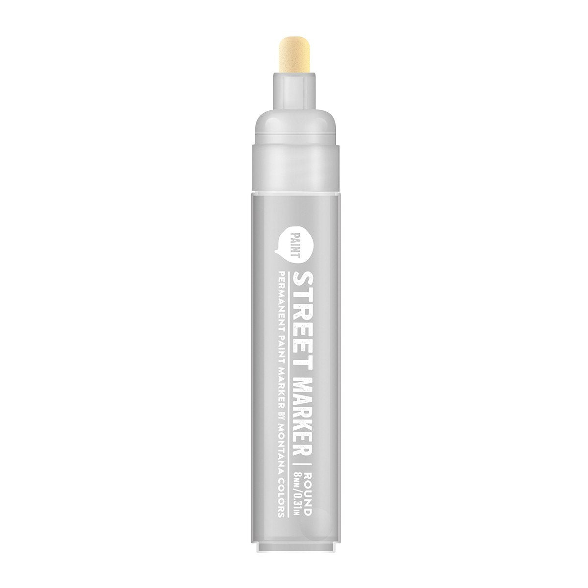 Street Paint Marker - 8-10mm Metallic Silver