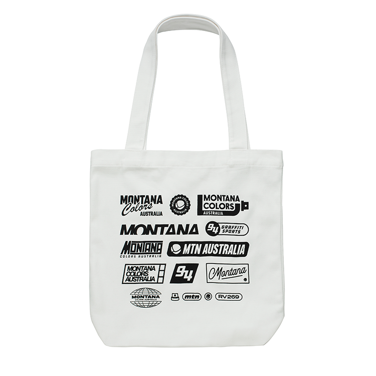 MTN Australia Livery Tote Bag - Cream w/Black
