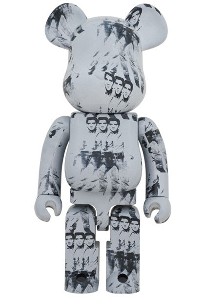 Medicom BE@RBRICK Andy Warhol "Elvis" 100% & 400% Set