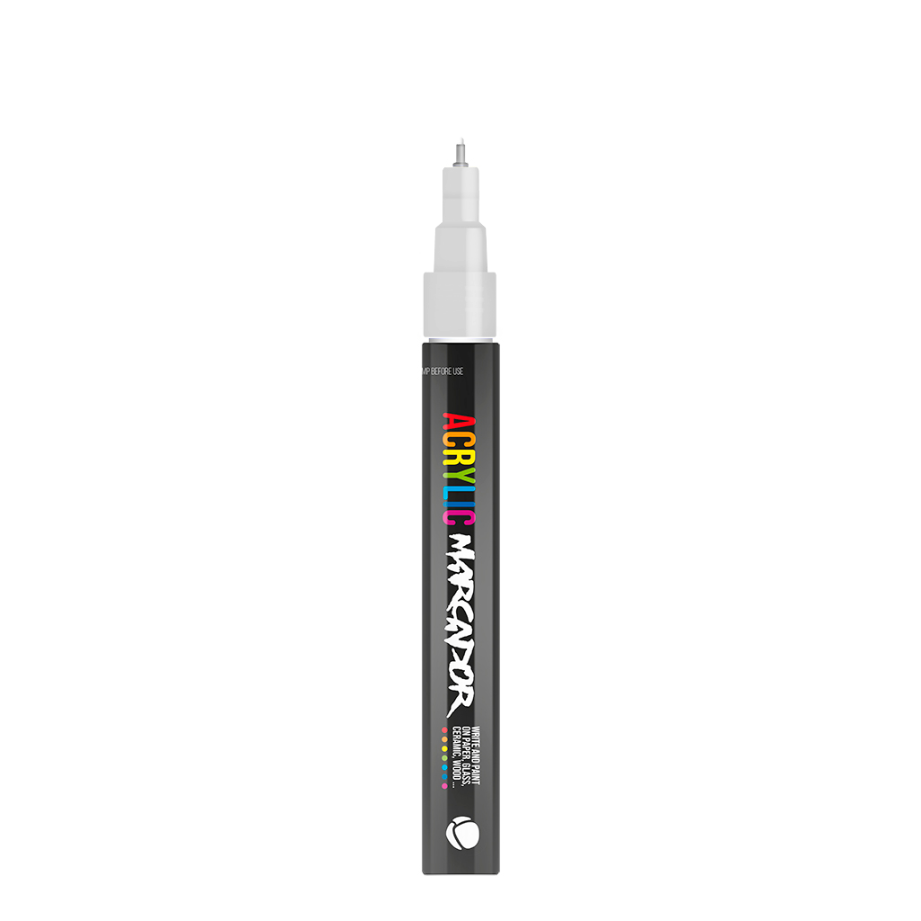 MTN Acrylic Marcador 0.5mm - White