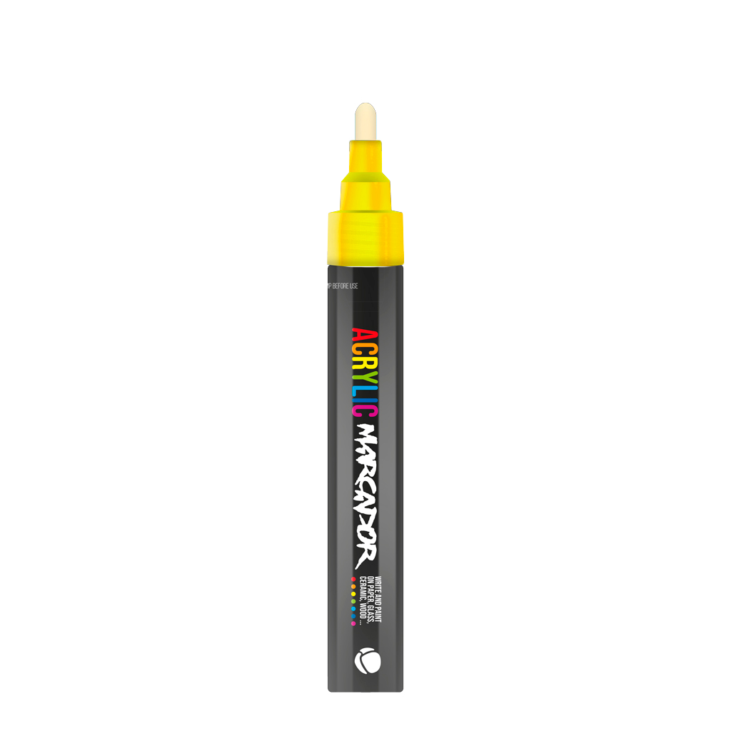 MTN Acrylic Marcador 2mm - Yellow