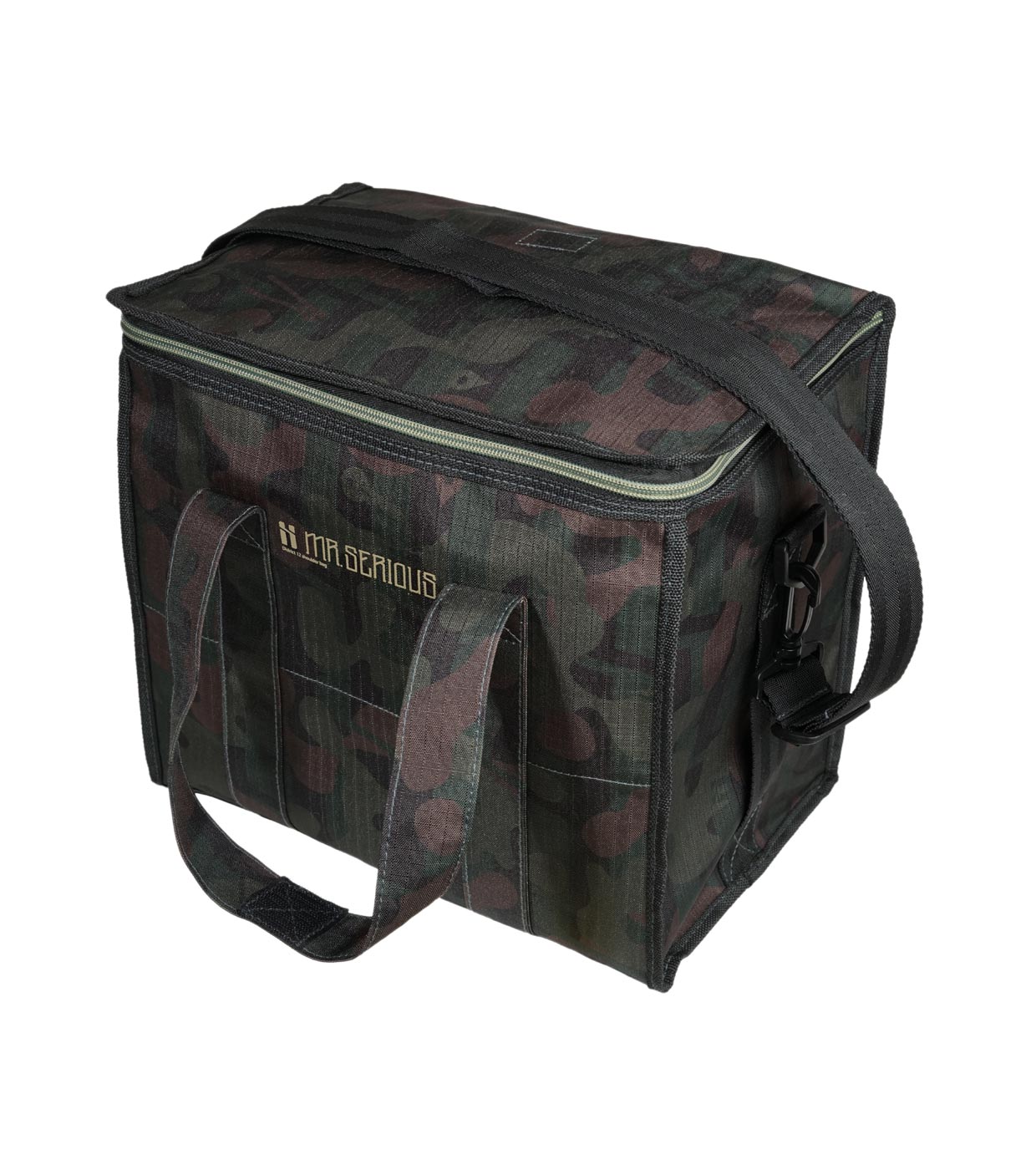 Mr. Serious Camo District 12 Pack Shoulder Bag