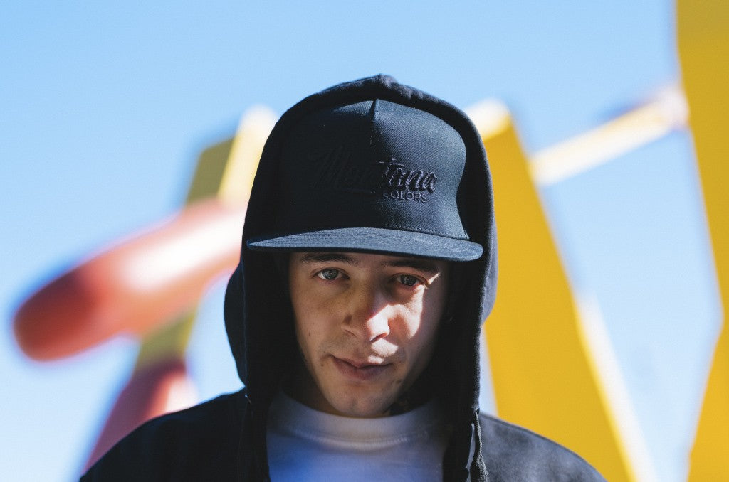 MTN Snapback Hat Embroidered Black