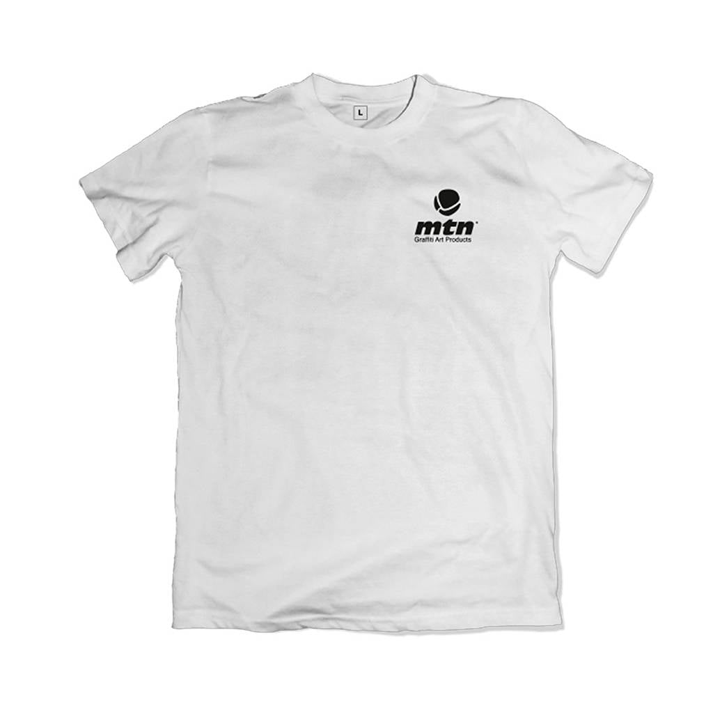 MTN T-Shirt Small Pocket Logo - White