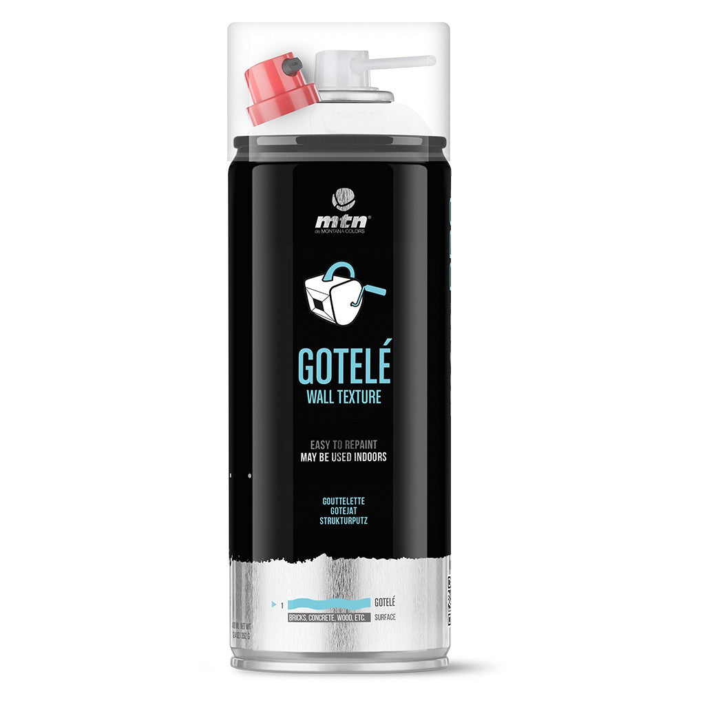 MTN PRO Spray Paint - Gotelé Wall Texture 400ml - White