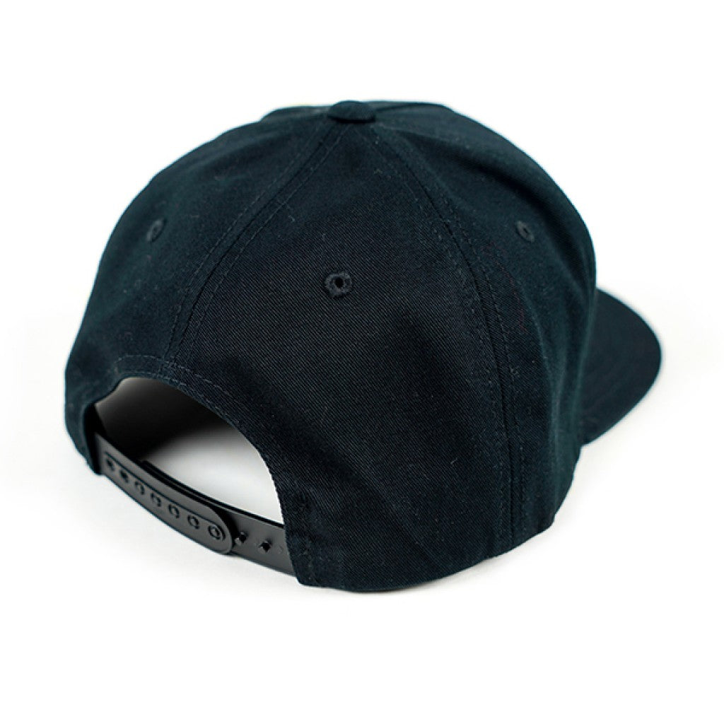 MTN Snapback Hat Embroidered Black
