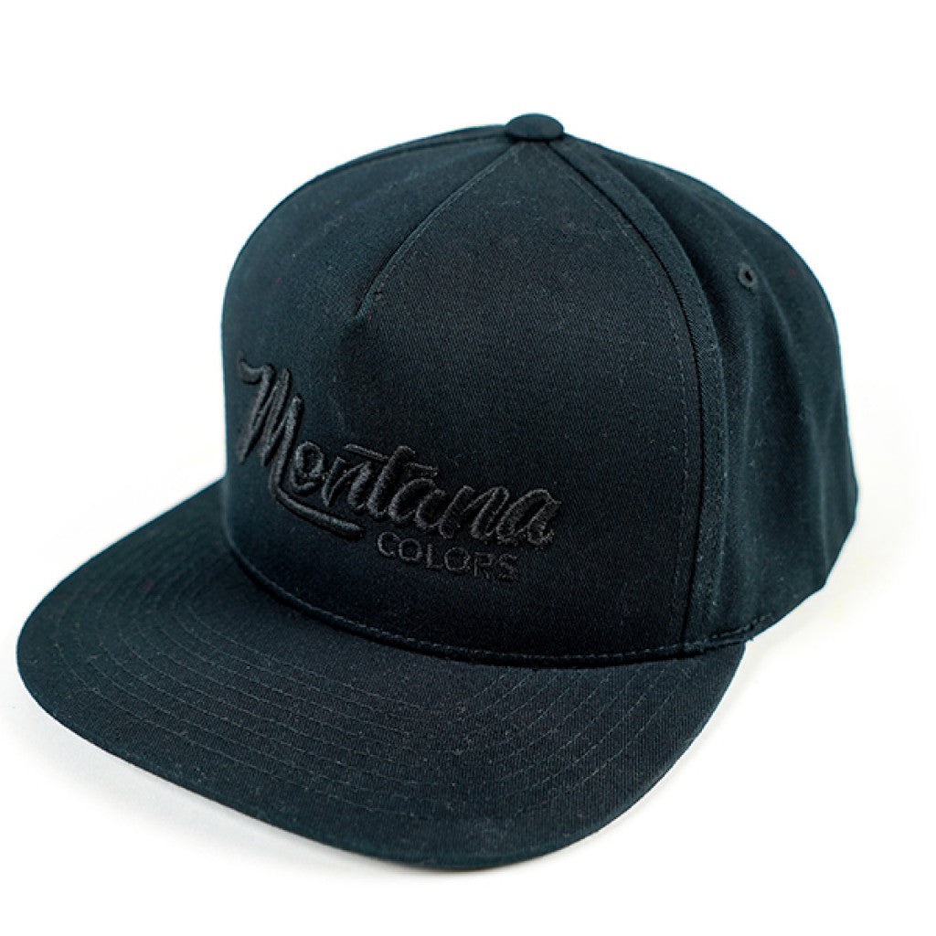 MTN Snapback Hat Embroidered Black